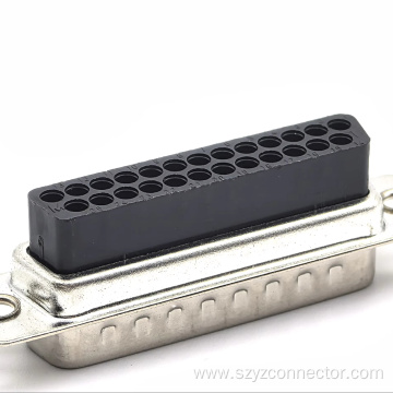 Standard D-Sub Connector DP 25P Male Straight with Harpoon 25P